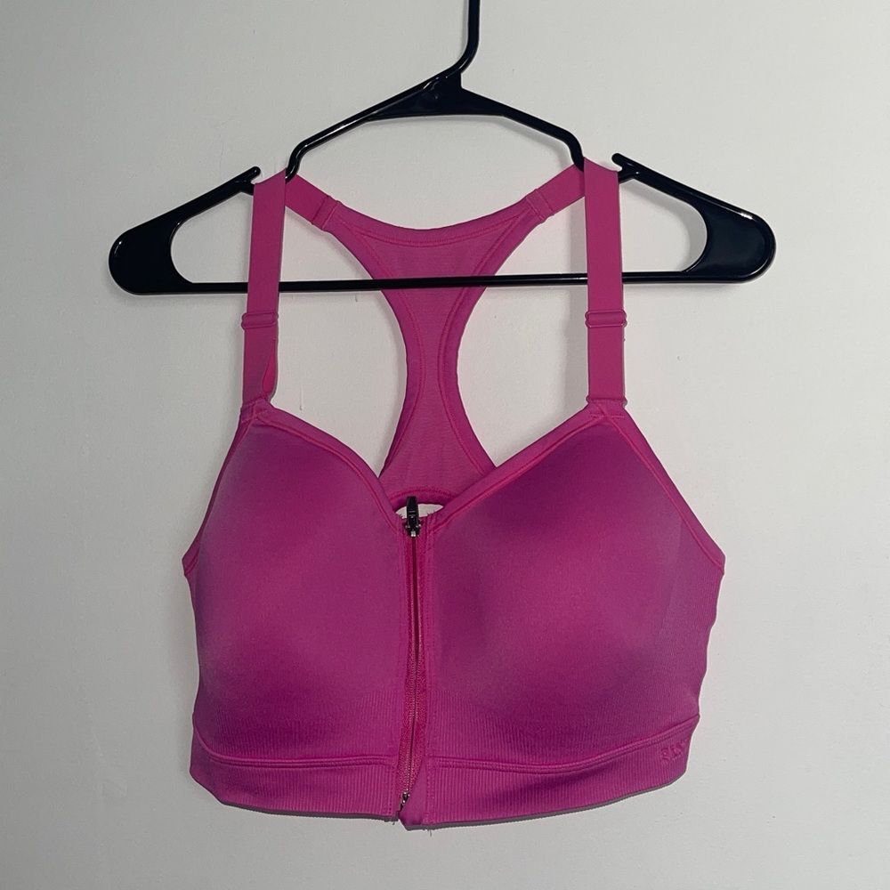 Victoria's Secret PINK ACTIVE Seamless Air High Impact Hot Pink Sports Bra XL